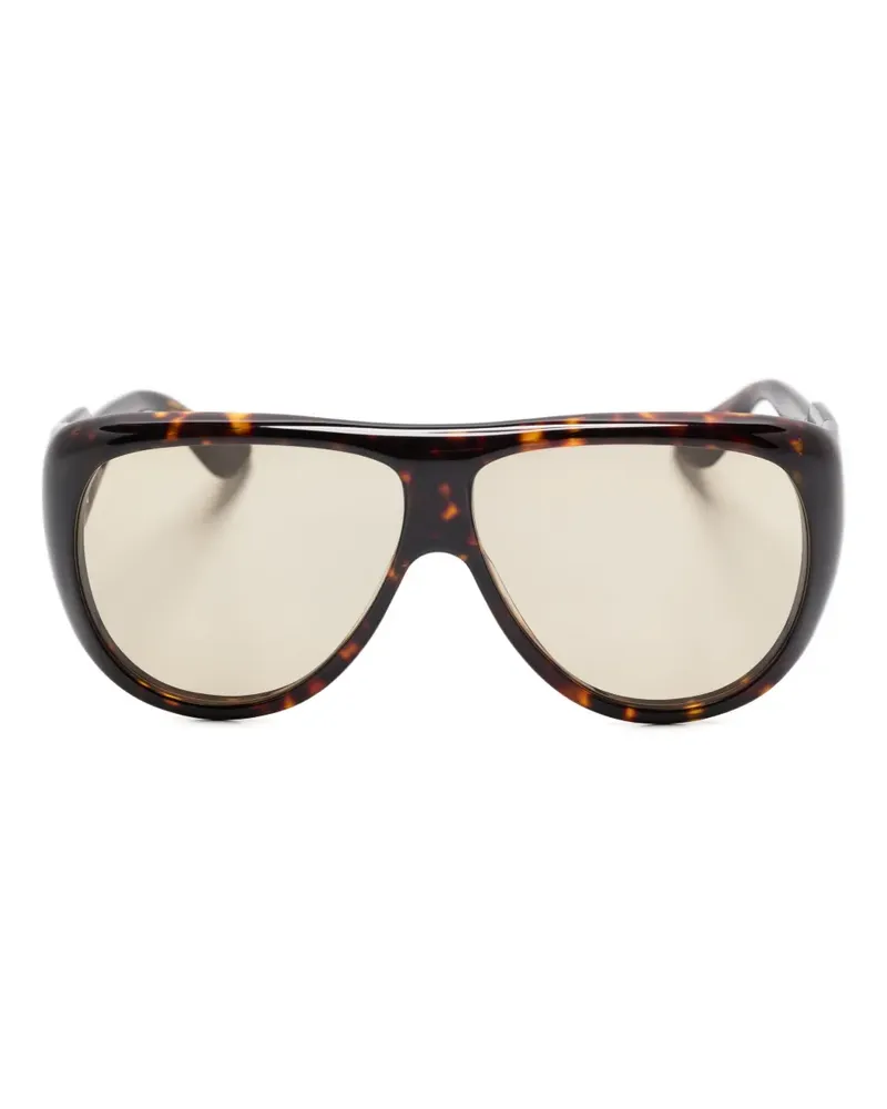 Port Tanger Gambia Sonnenbrille in Schildpattoptik - Braun Braun