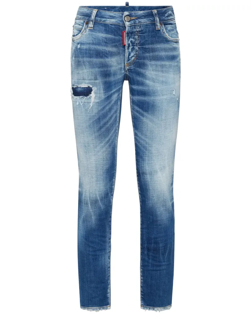 Dsquared2 Jeans im Distressed-Look - Blau Blau