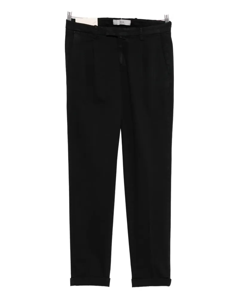 Briglia 1949 Chino mit Bundfalten - Schwarz Schwarz