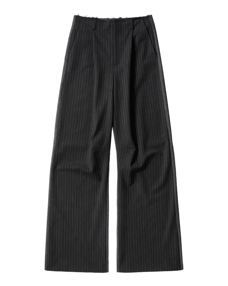 Maison Margiela pinstripe trousers - Grau Grau