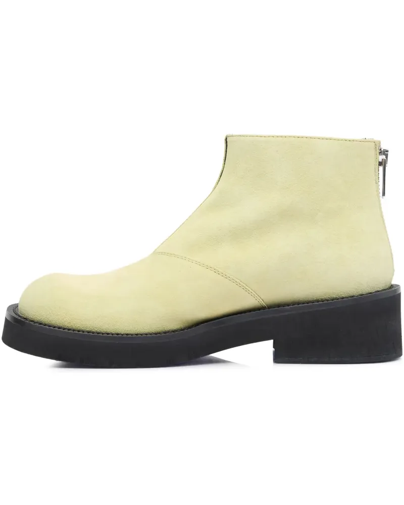 Maison Margiela Knöchelhohe Lederstiefel - Nude Nude