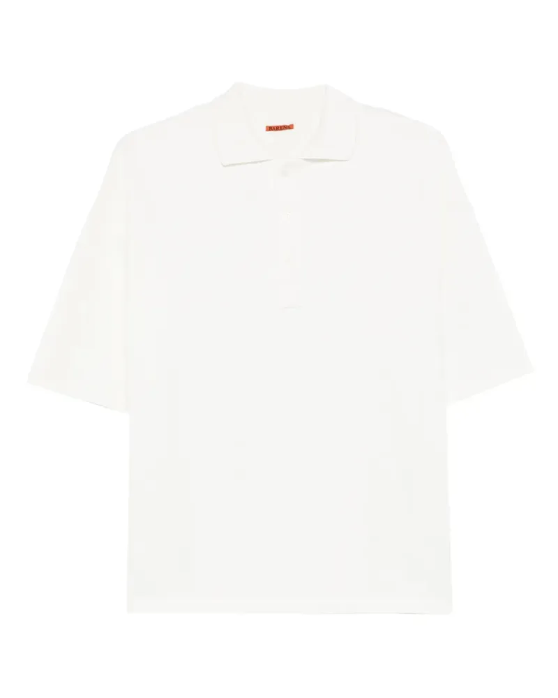 BARENA short sleeve polo shirt - Weiß Weiß