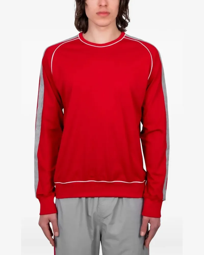 GIMAGUAS Killian contrast-panel T-shirt - Rot Rot