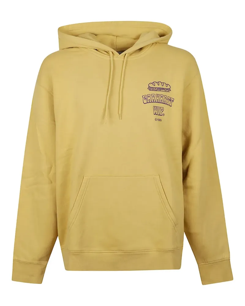Carhartt WIP Hoodie mit Logo-Print - Gelb Gelb