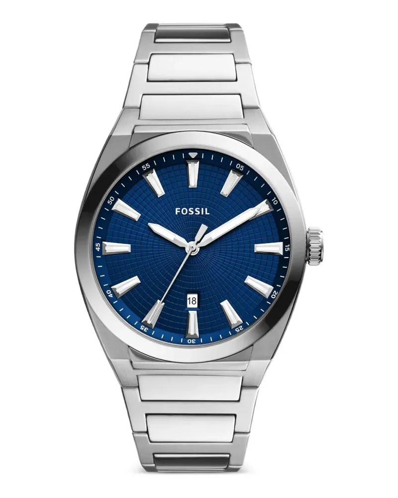Fossil Everett Armbanduhr 42mm - Blau Blau