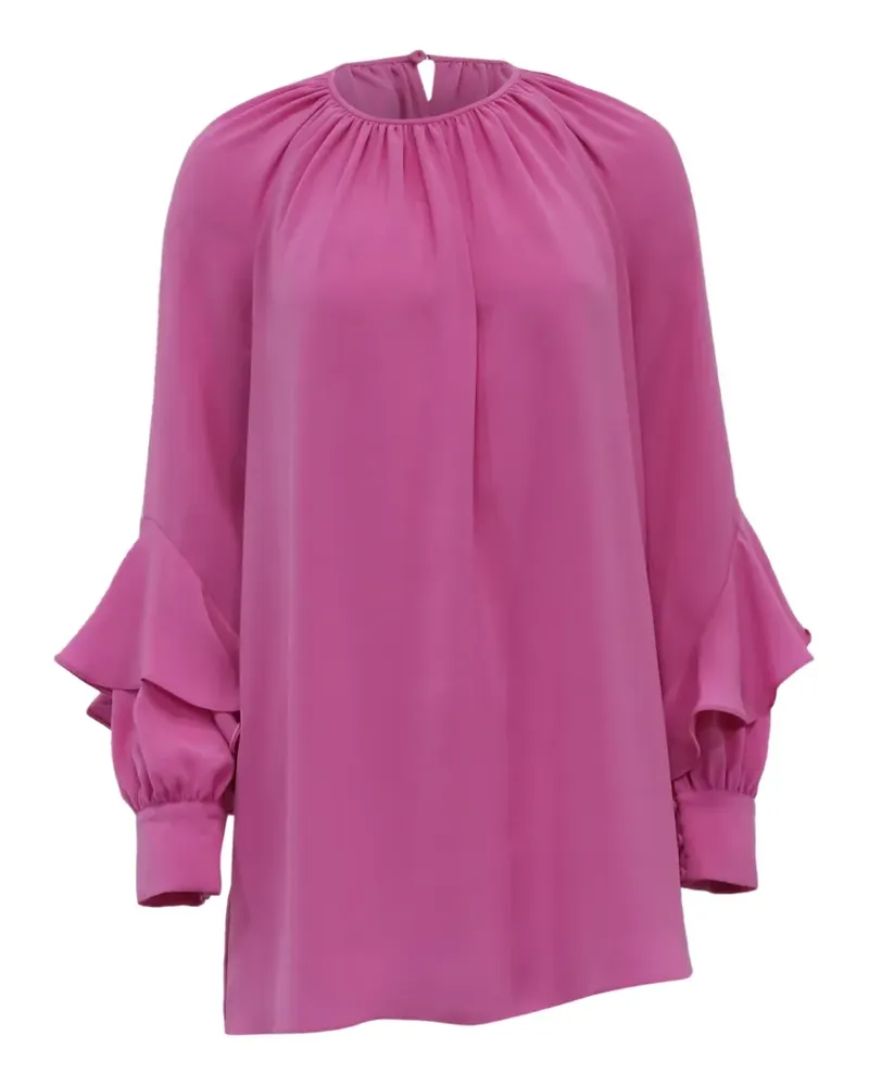 Max Mara ruffle-detailed blouse - Rosa Rosa