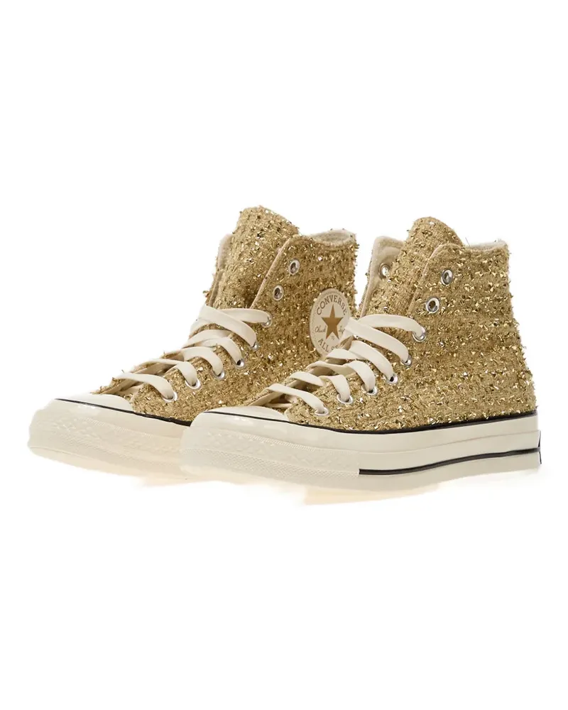 Converse Chuck 70 Sneakers im Metallic-Look - Gold Gold