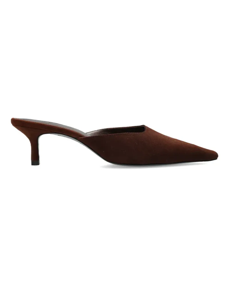 BLACK SUEDE STUDIO Riley Mules aus Wildleder - Braun Braun