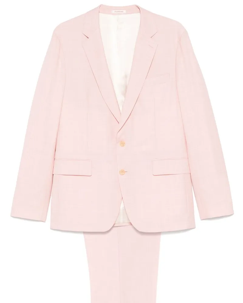 FURSAC Anzug mit Jacquardmuster - Rosa Rosa