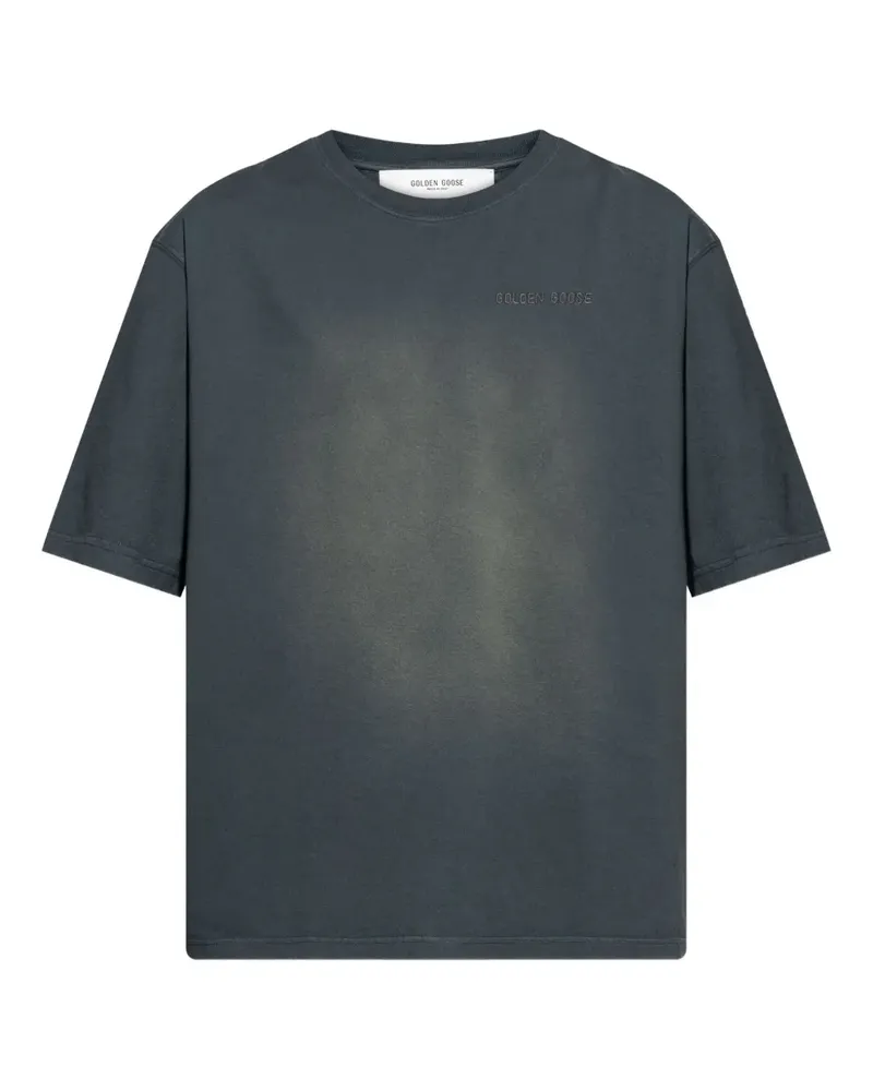 Golden Goose logo T-shirt - Grau Grau