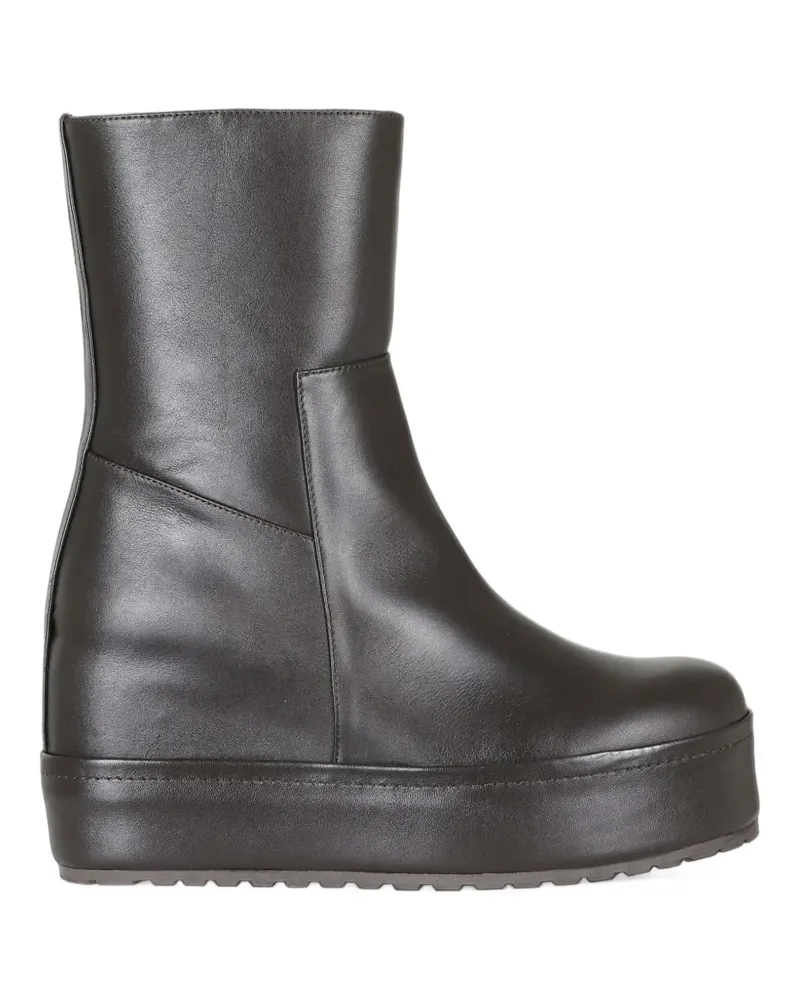 Paloma Barceló Plateau-Stiefel mit Reißverschluss - Braun Braun