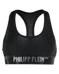 Philipp Plein BH mit Kristallen Schwarz