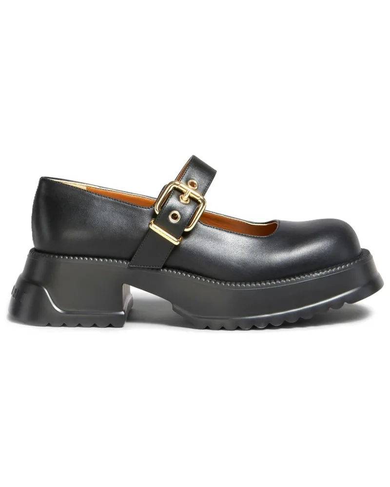 Marni Mary Janes 60mm - Schwarz Schwarz