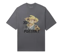 T-Shirt mit Van-Gogh-Print