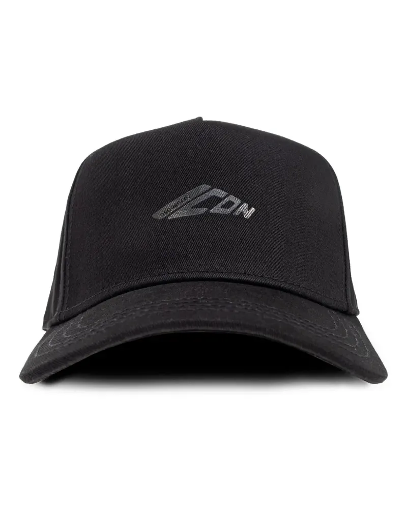 Dsquared2 Baseballkappe mit Logo-Print - Schwarz Schwarz