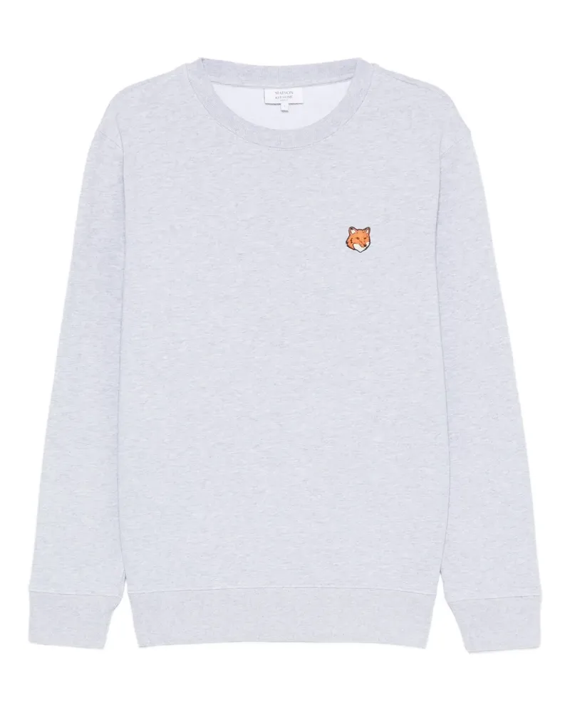Kitsuné Sweatshirt mit Fuchs-Motiv - Grau Grau