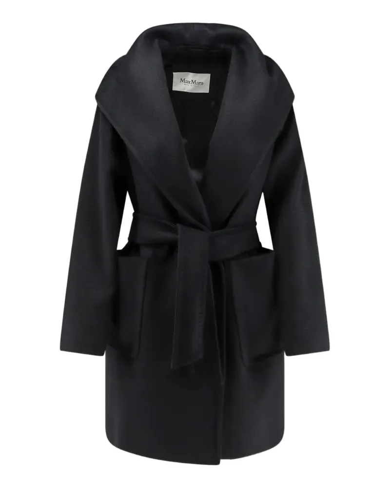 Max Mara Rialto camel-hair coat - Schwarz Schwarz