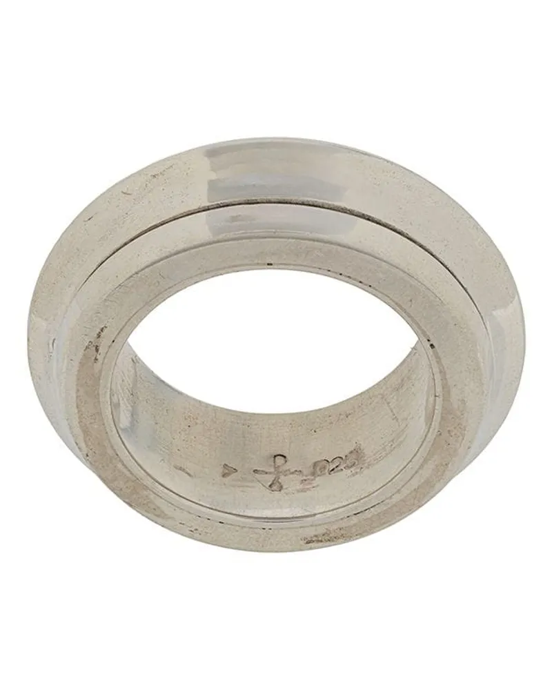 Parts Of Four Rotator' Ring - Silber Silber
