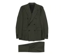 Anzug mit Nadelstreifen - Grün