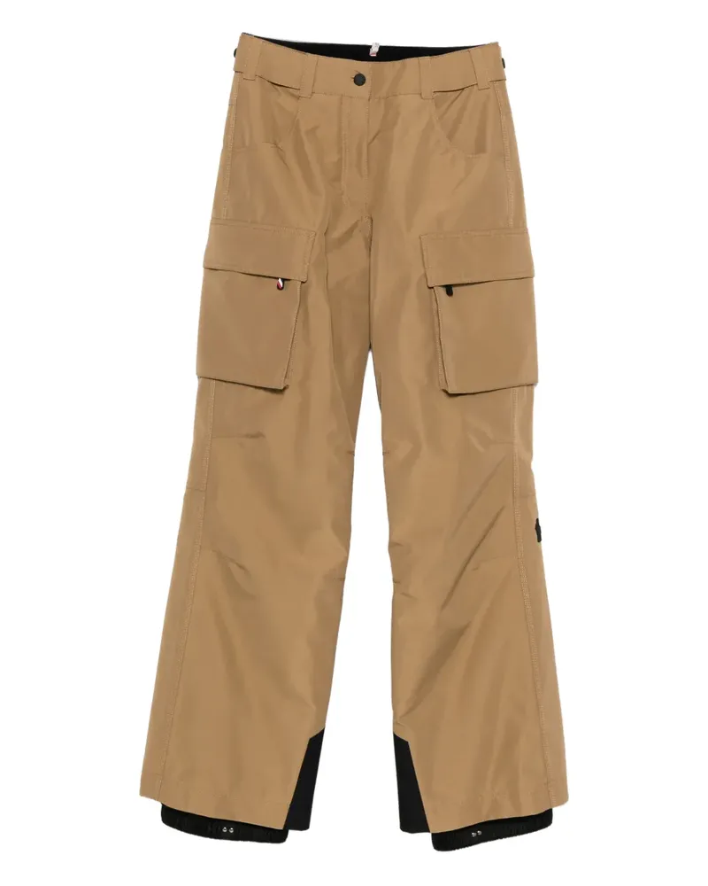 Moncler Wattierte Skihose mit Klappentasche - Braun Braun