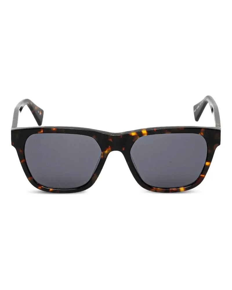 AllSaints Sonnenbrille in Schildpattoptik - Braun Braun