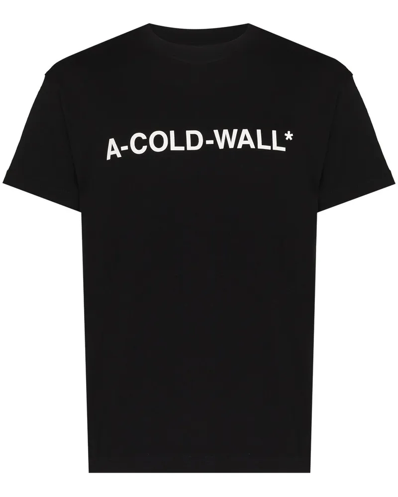 ACW* T-Shirt mit Logo-Print - Schwarz Schwarz