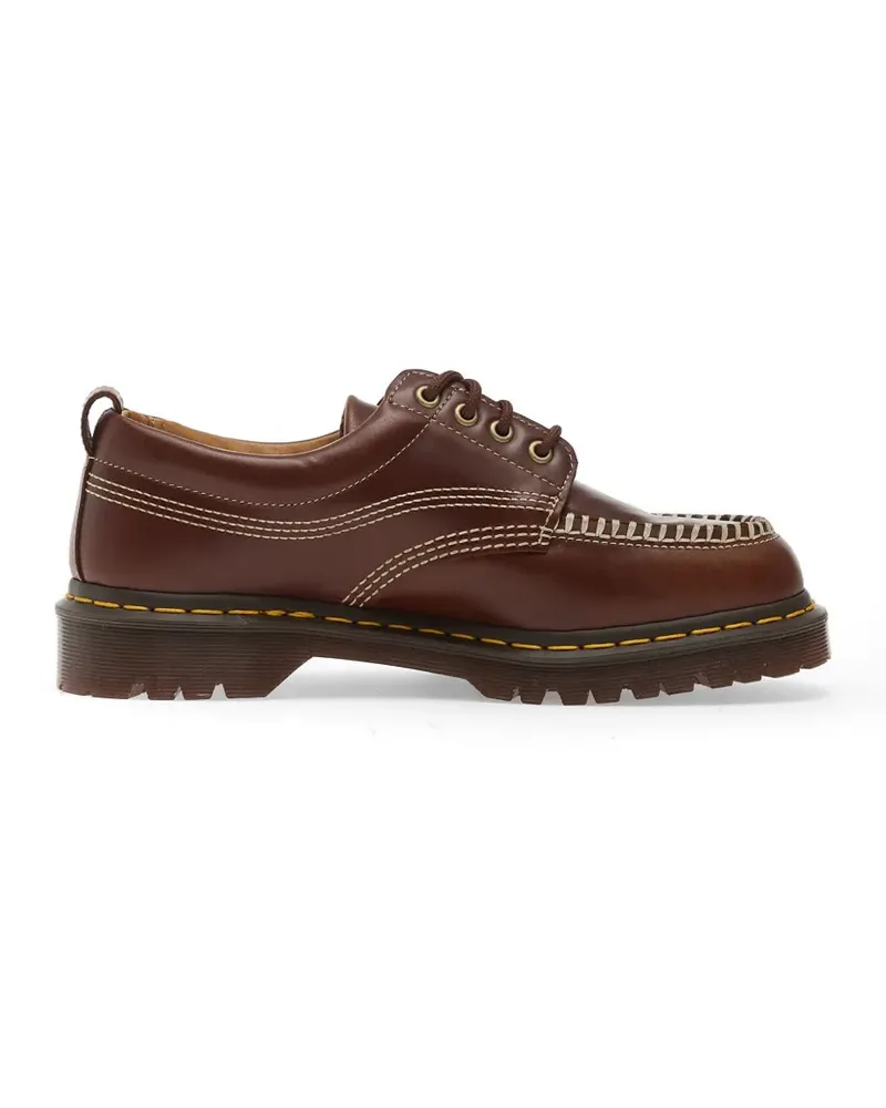 Dr.Martens Lowell Derby-Schuhe mit Kontrastnähten - Braun Braun