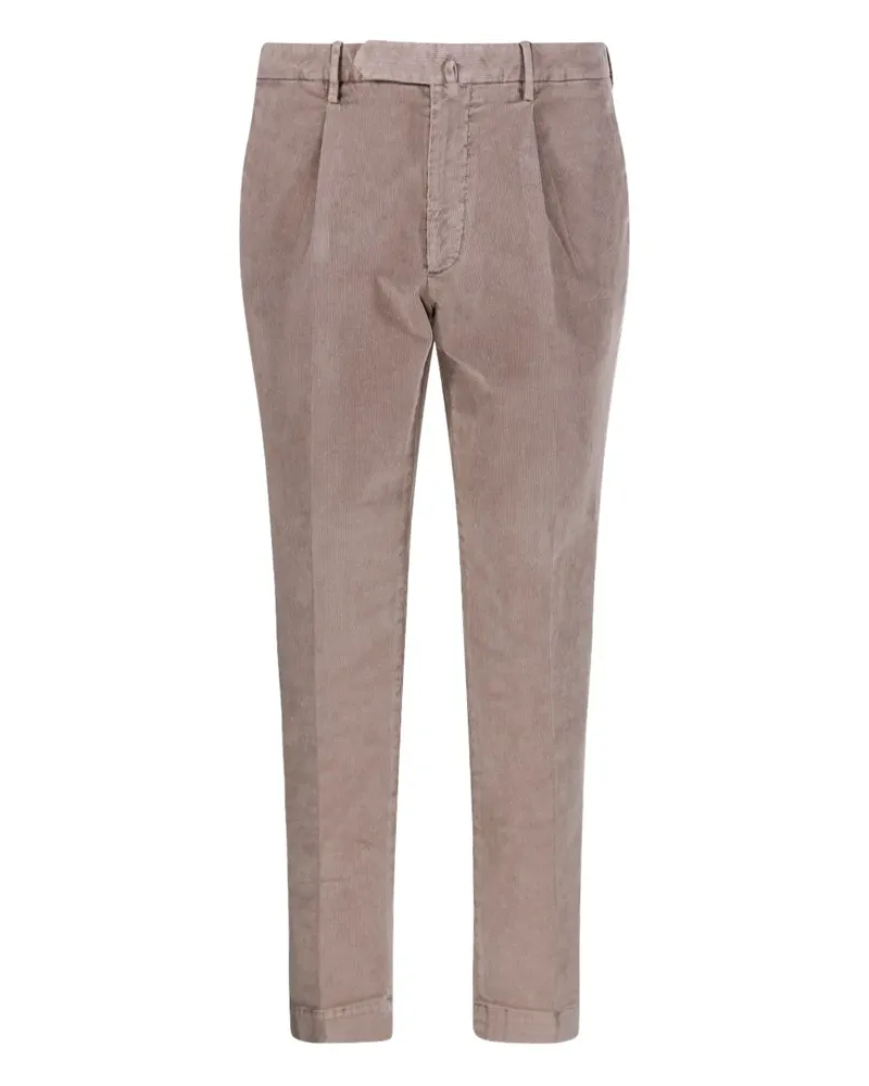 Biagio Santaniello Cordhose mit Bundfalten - Nude Nude