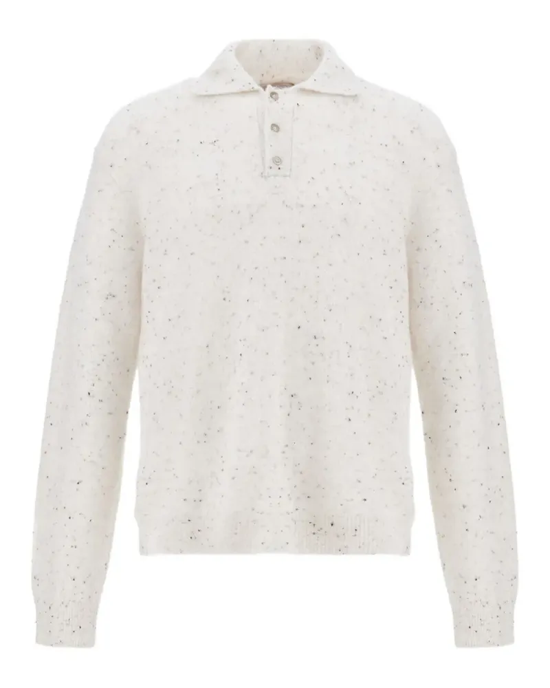 Herno Resort Pullover mit Polokragen - Nude Nude