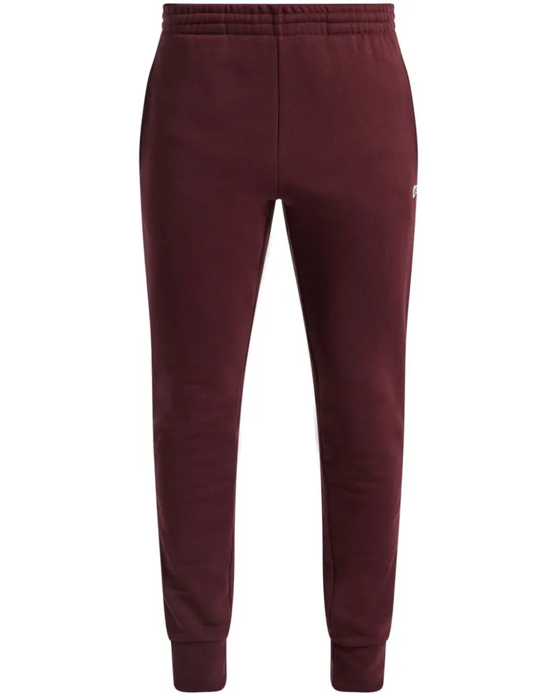 Lacoste Jogginghose mit Logo-Patch - Rot Rot