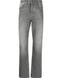 Zadig & Voltaire Gerade Jeans mit Stone-Wash-Effekt Grau