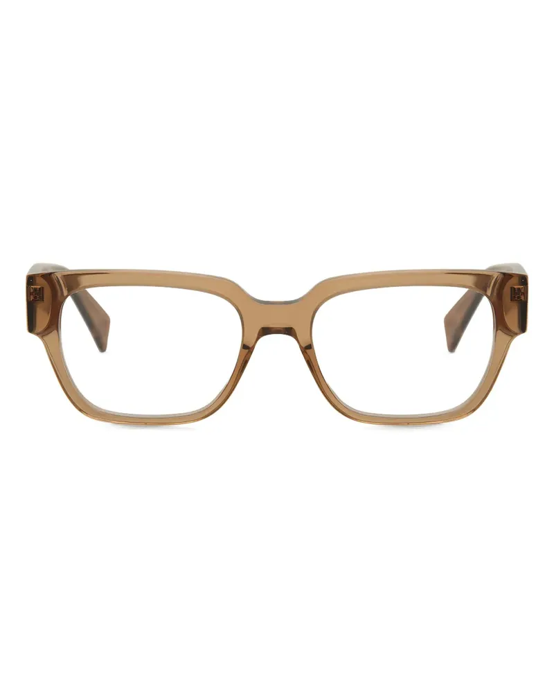 Lanvin Brille mit eckigem Gestell - Braun Braun