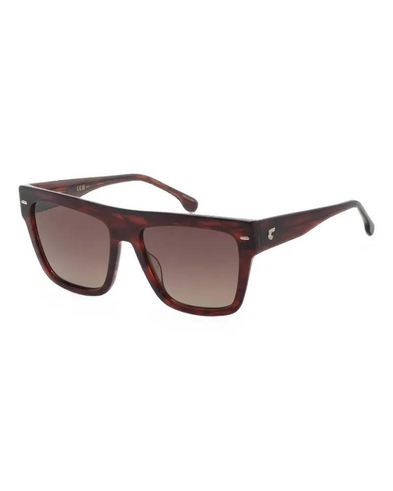 Carrera Sonnenbrille mit eckigem Gestell - Braun Braun