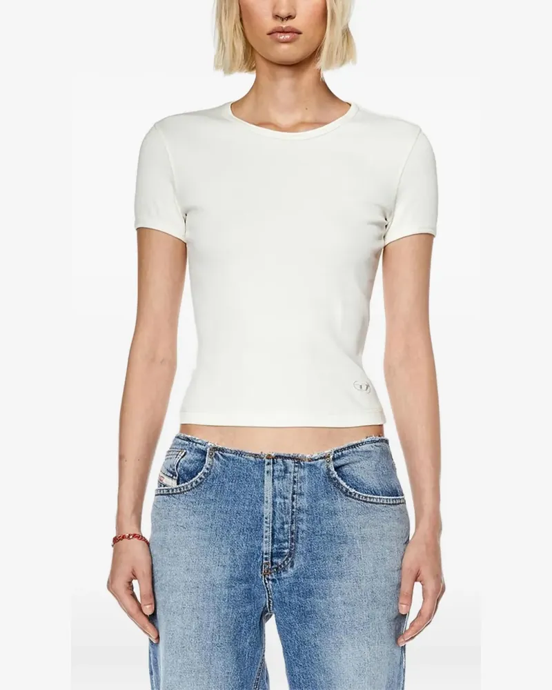 Diesel T-ELE-LONG-N2 T-Shirt - Weiß Weiß