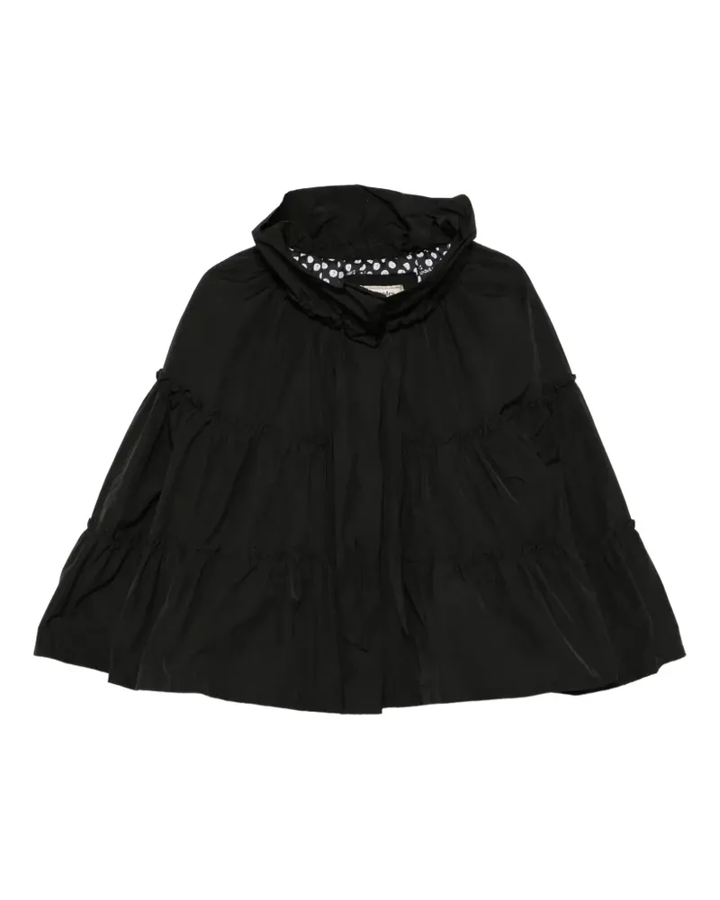 Alessandro Enriquez Jacke mit Reißverschluss - Schwarz Schwarz