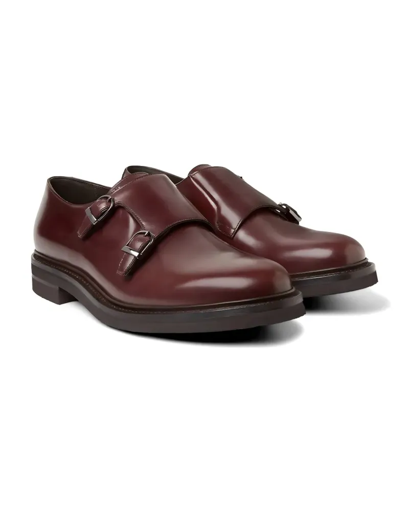 Brunello Cucinelli Monk-Schuhe mit doppelter Schnalle - Braun Braun