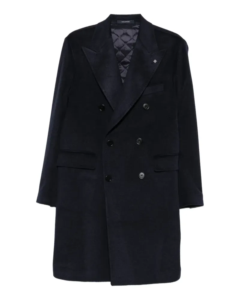 Tagliatore Doppelreihiger Mantel - Blau Blau