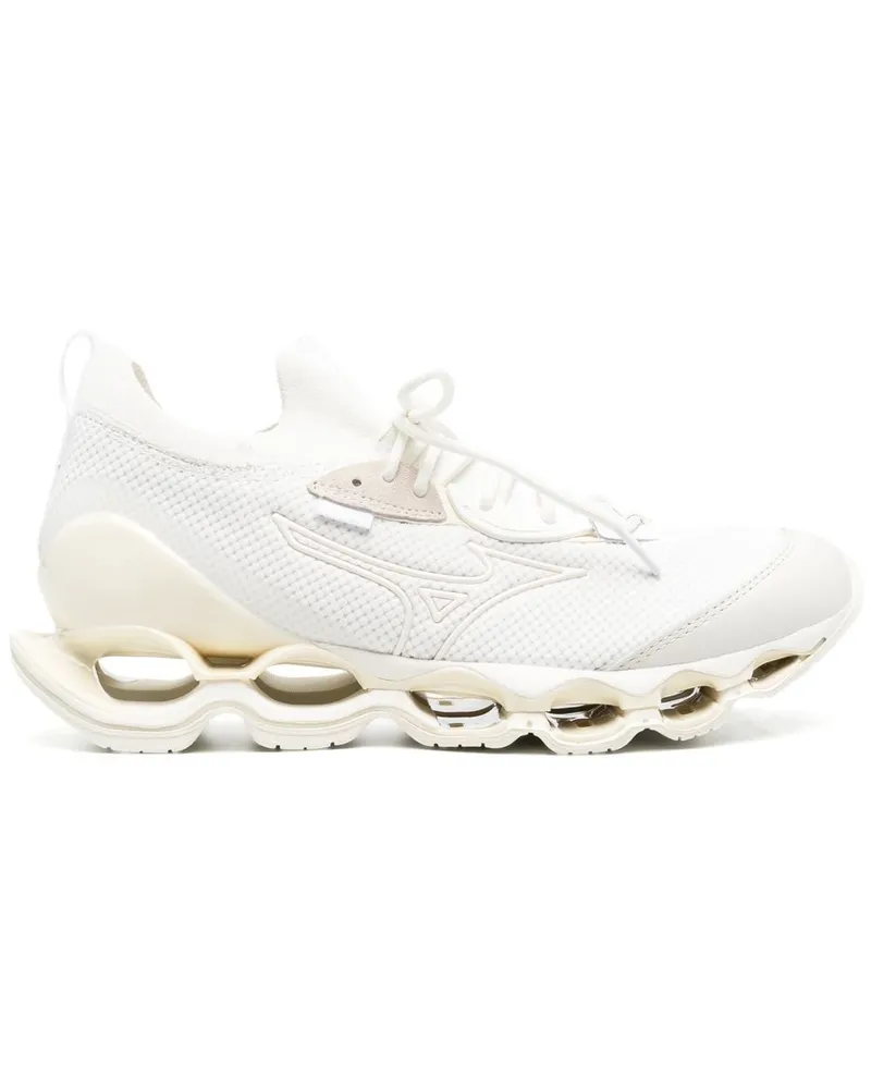 Mizuno Sneakers mit Logo-Patch - Weiß Weiß
