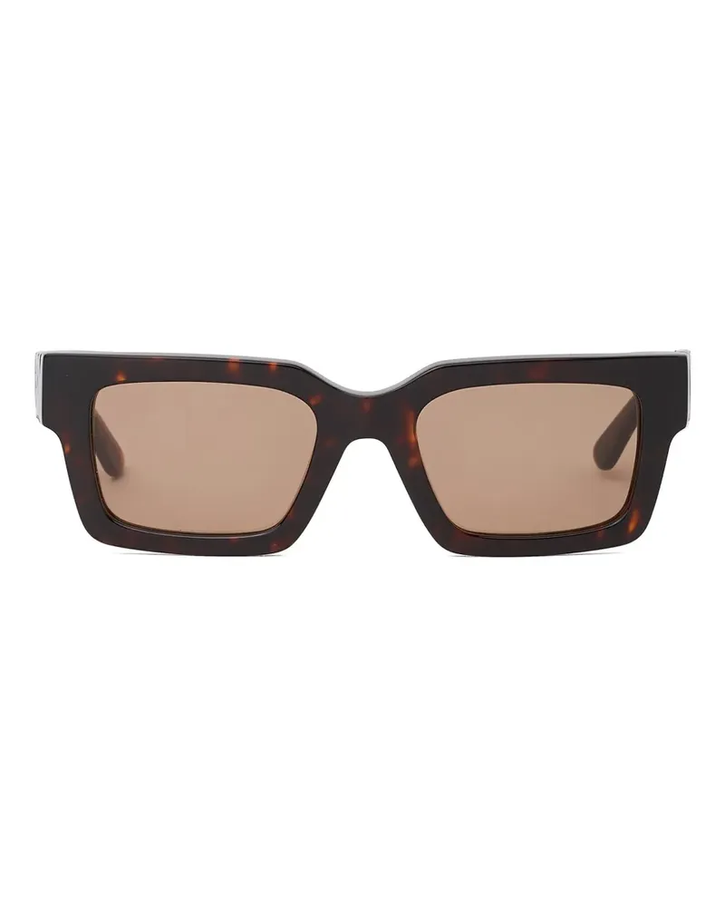 Karl Lagerfeld Sonnenbrille mit ikonischem Logo - Braun Braun