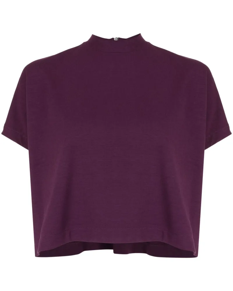 Lenny Niemeyer Klassisches Cropped-T-Shirt - Violett Violett