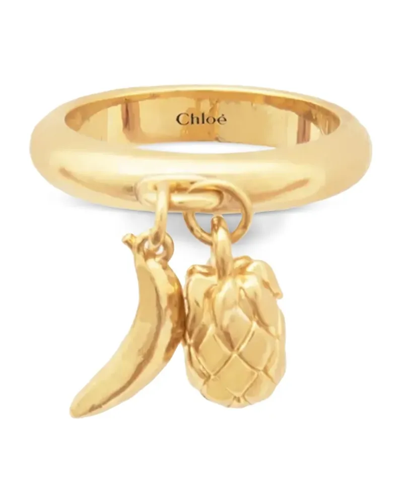 Chloé Ring mit Anhänger - Gold Gold