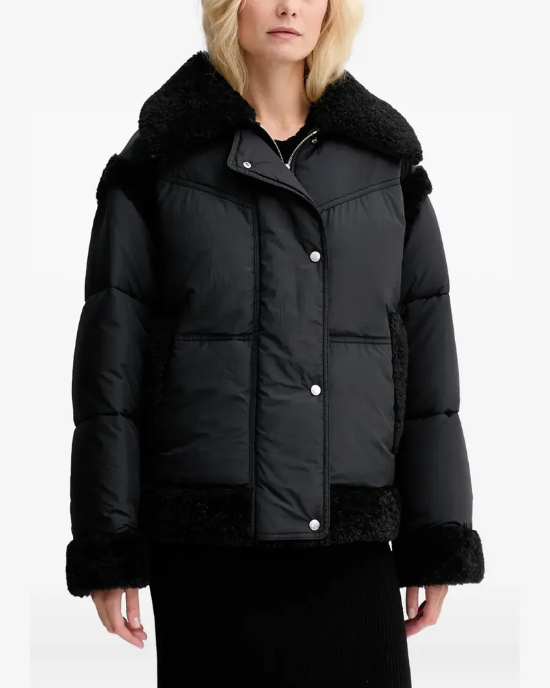 HUGO BOSS long-sleeve padded jacket - Schwarz Schwarz