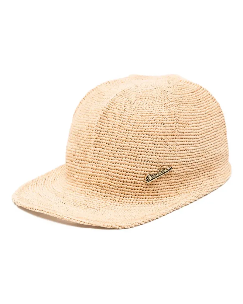Borsalino Timothee Hut aus Raffiabast - Nude Nude