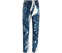 Galaxy Dye Slim-Fit-Jeans