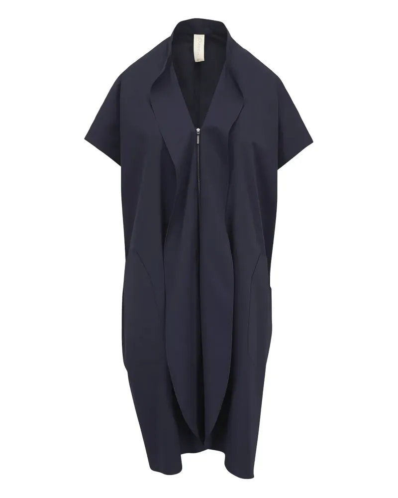 Zero + Maria Cornejo zip mini dress - Blau Blau