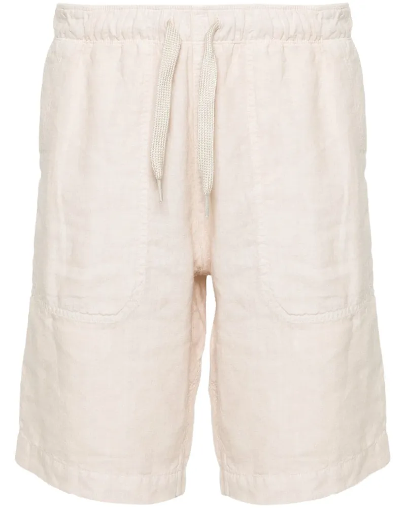 Zadig & Voltaire Shorts aus Leinen mit Kordelzug - Nude Nude