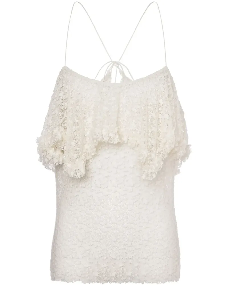 Philosophy Di Lorenzo Serafini Top mit Spitze - Nude Nude