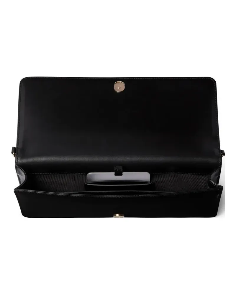 Gucci small crystal-embellishment crossbody bag - Schwarz Schwarz