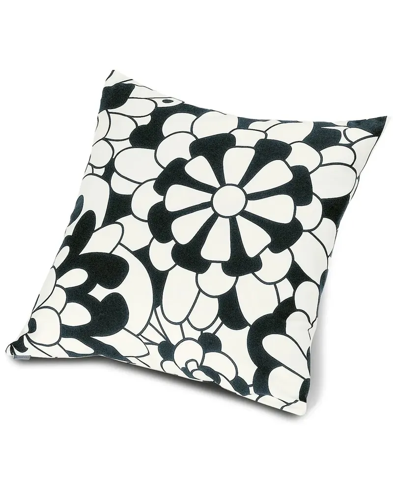 Missoni Home Vevey Kissen mit Kaleidoskop-Print - Schwarz Schwarz