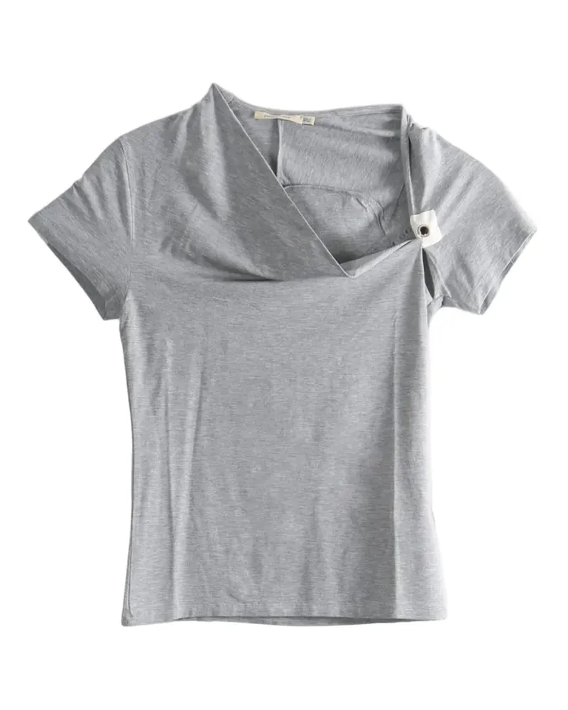 Paloma Wool Mire draped-neck T-shirt - Grau Grau